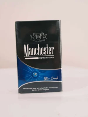 Manchester Blue Crush Menthol cigarettes
