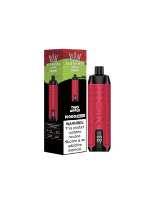 7446ce8f205a3b69d2554a19b53296f5 Al Fakher Crown Bar 15000 Promax Two apple(10pieces)